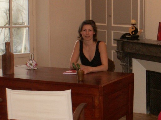 Sandrine Loyer en consultation dans son cabinet du Lude